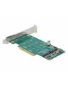 DeLOCK PCI Express x8 card to 2 x internal NVMe M.2 Key M - bifurcation, controller - nr 6