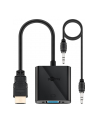 goobay HDMI> VGA + 3.5mm stereo - nickel-plated A364 - nr 2