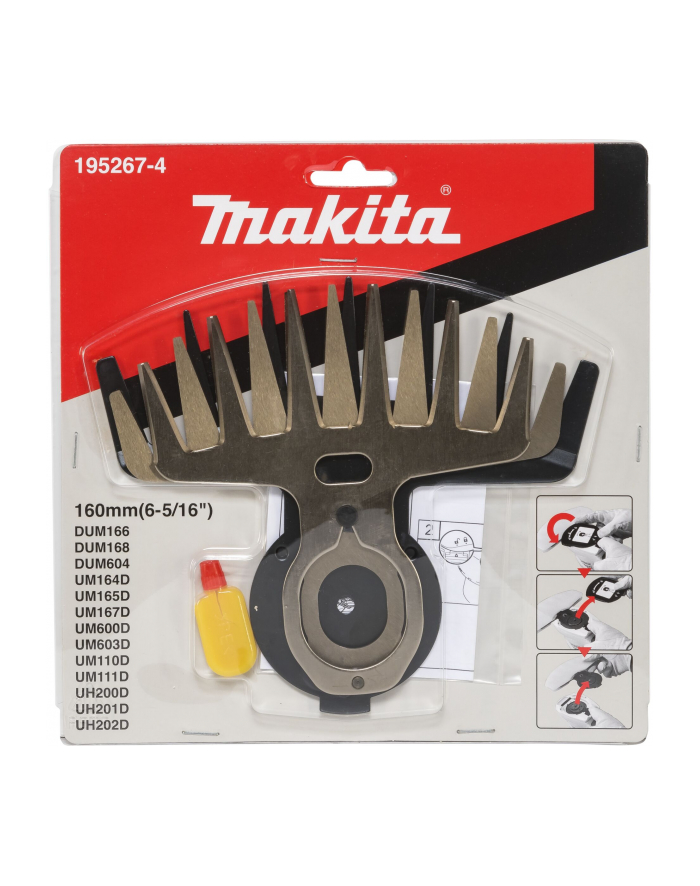Makita grass cutter blade 16cm 195267-4 główny