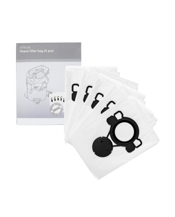 Nilfisk fleece filter bag Attix 30 5pcs.