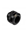 Alphacool Eiszapfen PRO 13mm HardTube Fitting G1 / 4 - Deep Black Sixpack, connection - nr 8