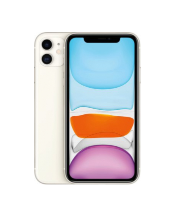 Apple iPhone 11 - 6.1 - iOS 128GB D-E Kolor: BIAŁY