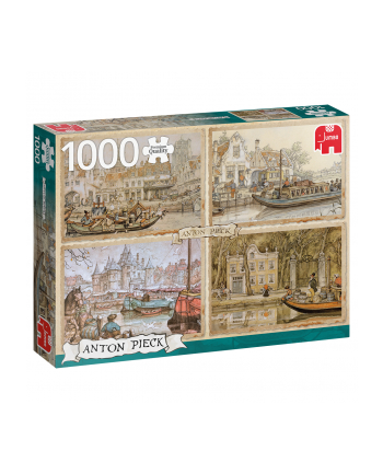 Jumbo Puzzle Canal Boats 1000 - 18855