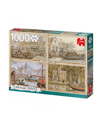 Jumbo Puzzle Canal Boats 1000 - 18855