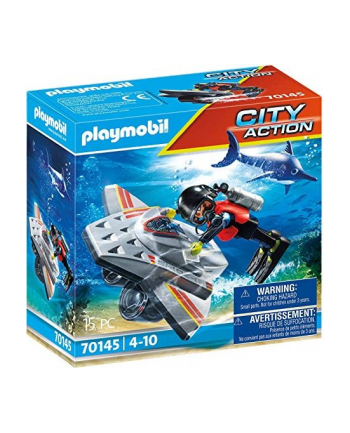 Playmobil distress: diving scooter - 70145