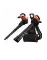 Kolor: CZARNY+decker BLACK + D-ECKER electric leaf blower BEBLV300-QS 3in1 3000 watt - nr 1