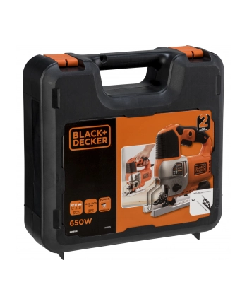 Kolor: CZARNY+decker BLACK + D-ECKER pendulum action jigsaw BES610K 650W nr 1