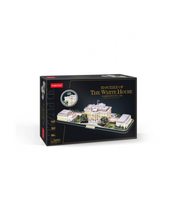 dante Puzzle 3D LED Biały dom L529H