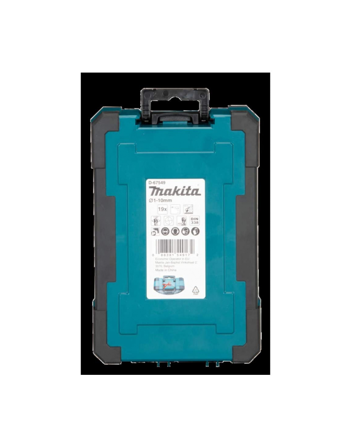 Makita drill set HSS-G D-67549 19 pcs główny