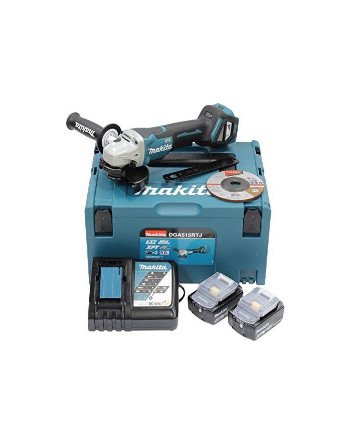 Makita cordless angle grinder DGA515RTJ 18V główny