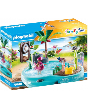 Playmobil Fun pool with water splash - 70610