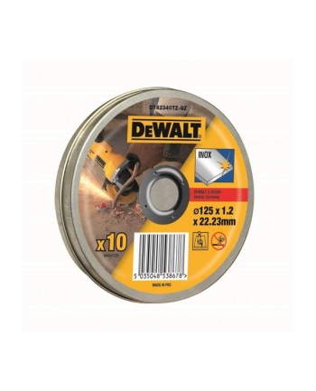 Dewalt cutting disc DT42340TZ-QZ stainless steel - flat 125mmx1.2mm nr 2