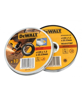 Dewalt cutting disc DT42340TZ-QZ stainless steel - flat 125mmx1.2mm nr 1
