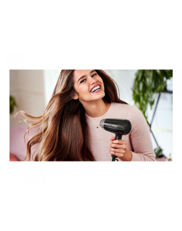 Suszarka do włosów Philips EssentialCare BHC010/10 (1200W; kolor czarny) główny