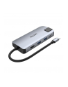 UNITEK HUB USB-C 2X USB-A HDMI 2.0  RJ-45 PD 100W - nr 3