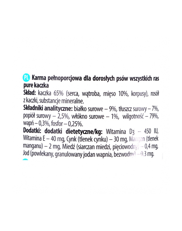 DOLINA NOTECI Pure Kaczka 400g główny