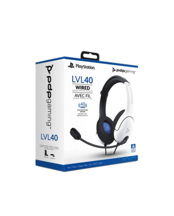 PDP Play Station 4 LVL40 Headset biały nr 1