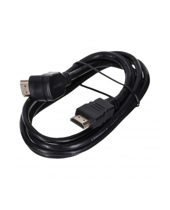 SAVIO KABEL HDMI V20 KĄTOWY 4K OFC CZARNY  ZŁOTE KOŃCÓWKI  ETHERNET/3D 1 5M CL-108