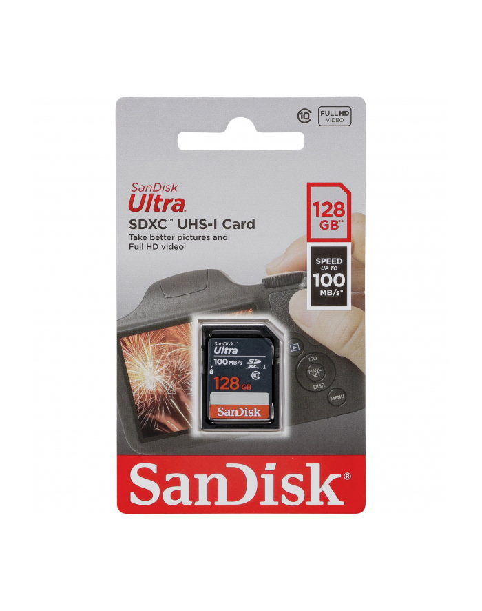 KARTA SANDISK ULTRA SDXC 128GB 100MB/s główny