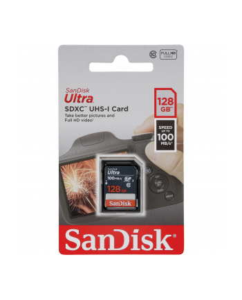 KARTA SANDISK ULTRA SDXC 128GB 100MB/s nr 1
