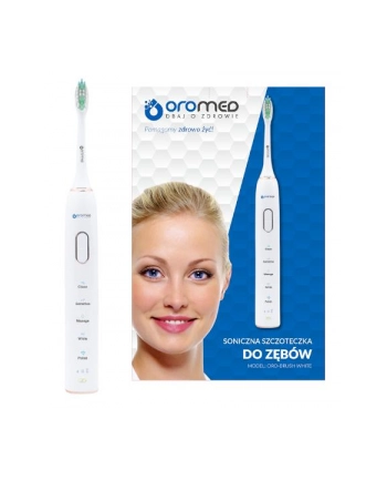 Szczoteczka soniczna OROMED ORO-BRUSH WHITE nr 1
