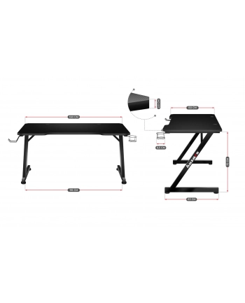huzaro Biurko gamingowe HZ-Hero 25 nr 2