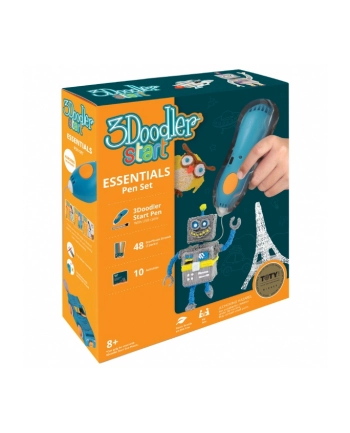 3DOODLER START FILAMENT ECO 25MM  75 SZTUK  3 KOLORY  CHERRY RED/SIMPLY WHITE/OCEAN BLUE  3DS-ECO-MIX1-75