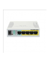 MikroTik RB260GSP Switch CSS106-1G-4P-1S  5x RJ - nr 2