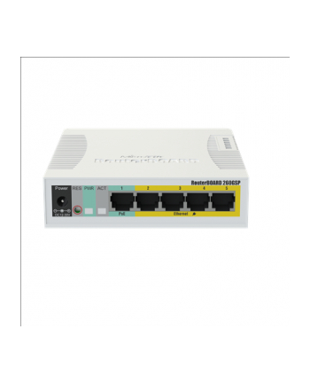 MikroTik RB260GSP Switch CSS106-1G-4P-1S  5x RJ nr 1
