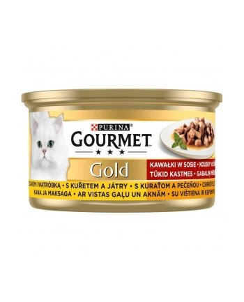 purina nestle GOURMET GOLD - kurczak i wątróbka 85g