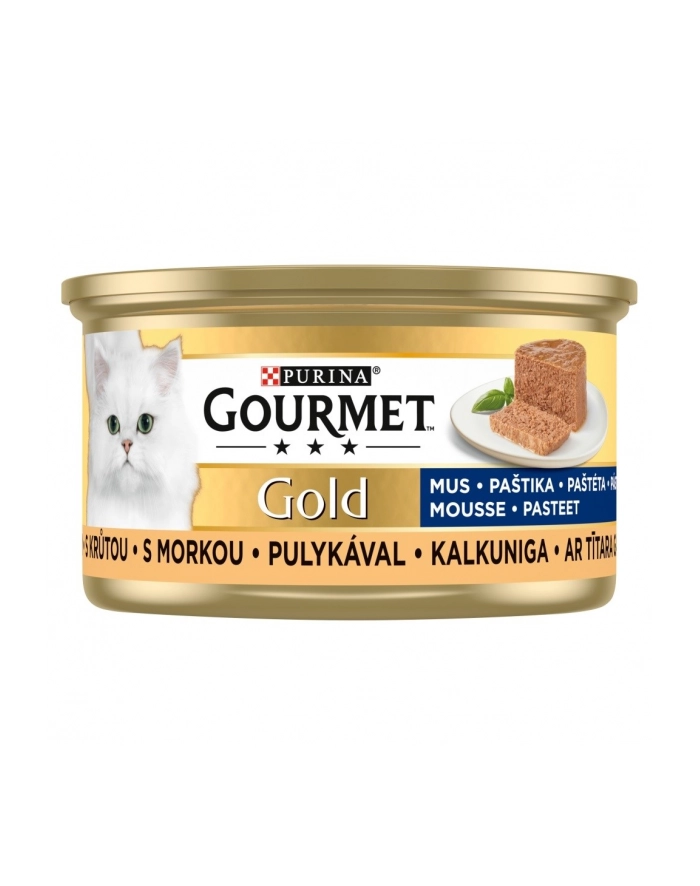purina nestle GOURMET GOLD - mus indyk 85g główny