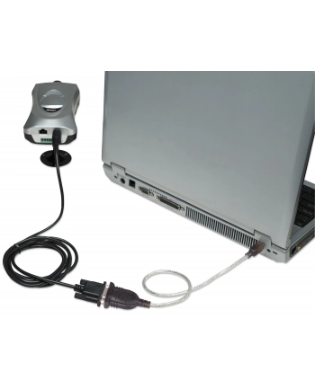 MANHATTAN KONWERTER ADAPTER USB NA RS232/COM/DB9 M nr 2