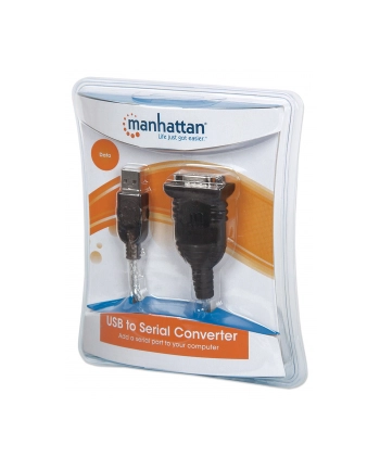 MANHATTAN KONWERTER ADAPTER USB NA RS232/COM/DB9 M nr 1
