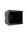 Extralink - szafka wisząca 19  12U 600x600 AZH Czarna - nr 15