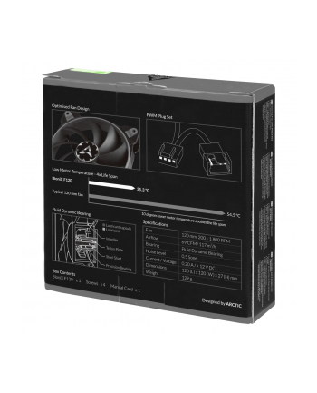 arctic cooling WENTYLATOR ARCTIC BioniX F120 (Grey) 120mm