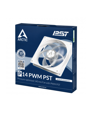 arctic cooling WENTYLATOR ARCTIC P14 PWM PST (White/Transparent) 140mm