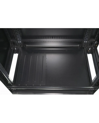 Extralink - szafa stojąca 19  32U 600x600 Czarna flat-pack nr 1