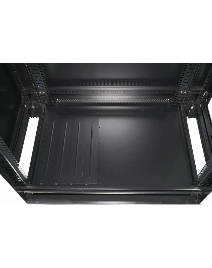 Extralink - szafa stojąca 19  32U 600x600 Czarna flat-pack główny