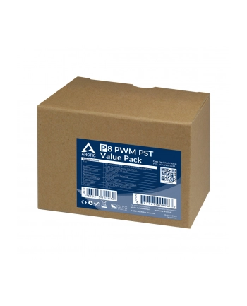 arctic cooling WENTYLATOR ARCTIC P8 PWM PST Value Pack(Kolor: CZARNY/Kolor: CZARNY) 80mm Pack of 5pcs