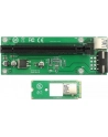 D-ELOCK KARTA PCI-E X16 -> M2 KEY B+M + KABEL USB 30CM 41428 - nr 13