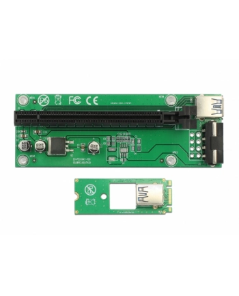 D-ELOCK KARTA PCI-E X16 -> M2 KEY B+M + KABEL USB 30CM 41428 nr 1