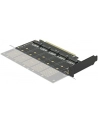 D-ELOCK KARTA PCI-E X16 -> 5X M2 LOW PROFILE KEY B + ADAPTERY SATA 90435 - nr 12