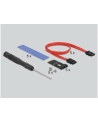 D-ELOCK KARTA PCI-E X16 -> 5X M2 LOW PROFILE KEY B + ADAPTERY SATA 90435 - nr 22