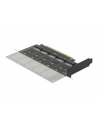 D-ELOCK KARTA PCI-E X16 -> 5X M2 LOW PROFILE KEY B + ADAPTERY SATA 90435 - nr 23