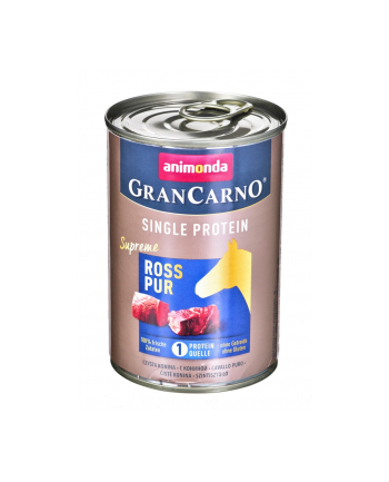 ANIMONDA GranCarno Single Protein smak: konina - puszka 400g