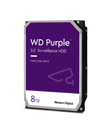 Dysk HDD WD Purple WD84PURZ (8 TB ; 35 ; 128 MB; 5640 obr/min)