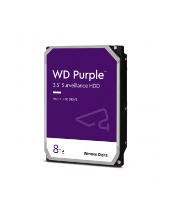 Dysk HDD WD Purple WD84PURZ (8 TB ; 35 ; 128 MB; 5640 obr/min)