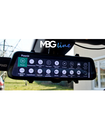 Wideorejestrator lusterko MBG LINE HS900 PRO Sony