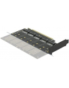 D-ELOCK KARTA PCI-E X16 -> 5X M2 LOW PROFILE KEY B + ADAPTERY SATA 90435 - nr 17