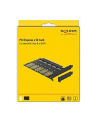 D-ELOCK KARTA PCI-E X16 -> 5X M2 LOW PROFILE KEY B + ADAPTERY SATA 90435 - nr 20